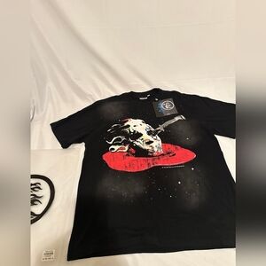 Black Hellstar Killer Mask T Shirt